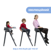 Стульчик для кормления 3 в 1 Chicco Crescendo Up (87046.07.00)