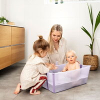 Складна ванночка для купання Stokke Flexi Bath Transparent Green (531910)