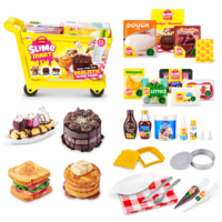 Игровой набор со слаймами Slime Mart Shopping Cart Тележка вкусностей (15907)