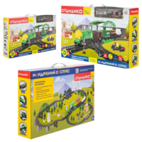 Ігровий набір OTAMANKO Мандрівний Експрес 118 деталей Зелений (5320322)