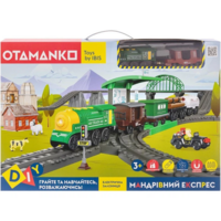 Ігровий набір OTAMANKO Мандрівний Експрес 118 деталей Зелений (5320322)