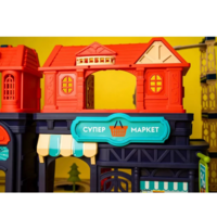 Залізна дорога трюкова Otamanko Хоробрий паровозик 222 деталі (532.02.32)