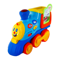 Интерактивная двуязычная игрушка KIDDI SMART Поезд Смарти, украинский и английский (4231T-KS) 