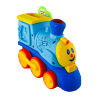 Інтерактивна двомовна іграшка KIDDI SMART Потяг Смарті, українська та англійська (4231T-KS)