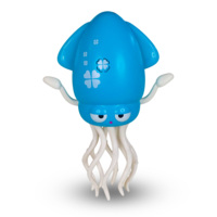 Інтерактивна іграшка Tiki Wiki Кальмаріні Денсеріні бірюзовий (158-21-UA-T)