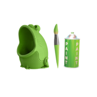 Картонный конструктор Cartonic 3D Puzzle FROGGY (CARTFROGHOL)