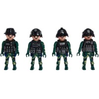 Конструктор ZIPP Toys Потяг DF2159 з рельсами зелений (98252)