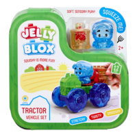 Конструктор сенсорний Jelly Blox Барвистий трактор (932945) 