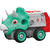 Машинка-конструктор OTAMANKO Трицератопс Сміттєвоз бірюзовий/червоний (OTA-115TS) 