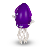 Інтерактивна іграшка Tiki Wiki Кальмаріні Денсеріні пурпуровий (158-21-UA-P)