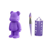 Картонный конструктор Cartonic 3D Puzzle ARTY BEAR (CARTARTBEAR)