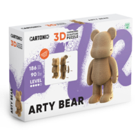 Картонный конструктор Cartonic 3D Puzzle ARTY BEAR (CARTARTBEAR)