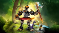 Конструктор LEGO Ninjago Робот Коула для місії і Дракон Зейн (71854)