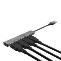 USB-концентратор Trust Halyx 4-Port USB-A 3.2 Grey (24947_TRUST)