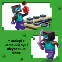 Конструктор LEGO Minecraft Подорож до Нижнього світу та Порталу до Краю (21584)
