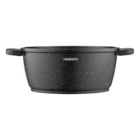Набір посуду ARDESTO Gemini Anzio, 6 предметів, алюміній, чорний (AR1906AS)