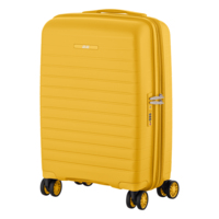 Набір валіз 2E Aero M+S, бурштиново-жовтий (2E-SPP-AERO-SET2-AY)