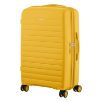 Набір валіз 2E Aero M+S, бурштиново-жовтий (2E-SPP-AERO-SET2-AY)