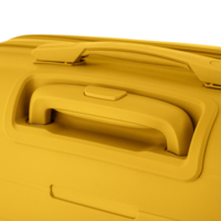 Набір валіз 2E Aero M+S, бурштиново-жовтий (2E-SPP-AERO-SET2-AY)