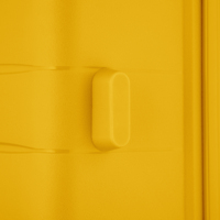 Набір валіз 2E Aero M+S, бурштиново-жовтий (2E-SPP-AERO-SET2-AY)