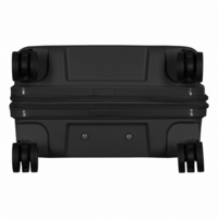 Набір валіз 2E, Aero, поліпропілен, M+S, TSA, 4 колеса, EXP, чорний (2E-SPP-AERO-SET2-BK)