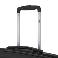 Набір валіз 2E, Aero, поліпропілен, M+S, TSA, 4 колеса, EXP, чорний (2E-SPP-AERO-SET2-BK)