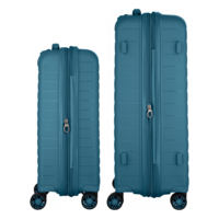 Набір валіз 2E Aero M+S, синій (2E-SPP-AERO-SET2-TB)