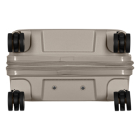 Набір валіз 2E, Aero, поліпропілен, M+S, TSA, 4 колеса, EXP, сіро-коричневий (2E-SPP-AERO-SET2-TP)