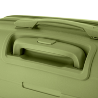 Набір валіз 2E Aero M+S, оливково-зелений (2E-SPP-AERO-SET2-MG)