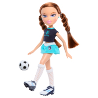 Игровой набор Bratz Play Sportz Футболистка Рокси (569558)