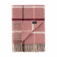 Плед ARDESTO Leonardo Alpina, 140x200 см, 100% вовна, рожевий (ART0701LM)