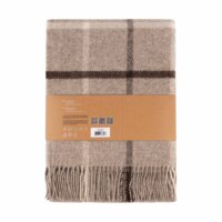 Плед ARDESTO Leonardo Alpina, 140x200 см, 100% шерсть, бежевый (ART0702LM)