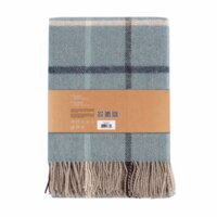 Плед ARDESTO Leonardo Alpina, 140x200 см, 100% вовна, блакитний (ART0704LM)