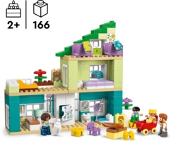 Конструктор LEGO DUPLO Town Сучасний родинний будинок із фігурками (10470) 