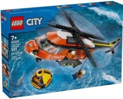 Конструктор LEGO City Гелікоптер берегової охорони (60503) 