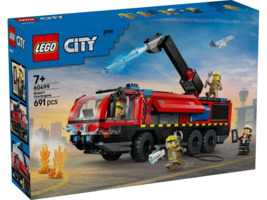 Конструктор LEGO City Пожежна вантажівка в аеропорту (60499) 