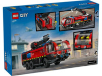 Конструктор LEGO City Пожежна вантажівка в аеропорту (60499)