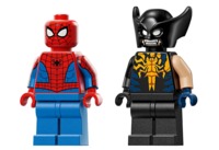 Конструктор LEGO Marvel Автомобіль Людини-павука vs. Отруєний Росомаха (76336)