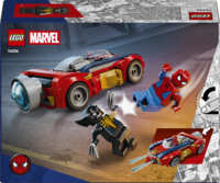 Конструктор LEGO Marvel Автомобіль Людини-павука vs. Отруєний Росомаха (76336)