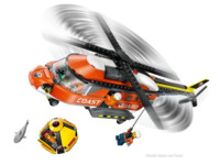 Конструктор LEGO City Рятувальний катер і гелікоптер берегової охорони (60504)