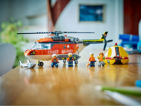 Конструктор LEGO City Рятувальний катер і гелікоптер берегової охорони (60504)