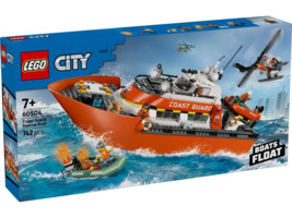 Конструктор LEGO City Рятувальний катер і гелікоптер берегової охорони (60504) 