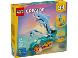 Конструктор LEGO Creator Морські тварини: красиві дельфіни (31385) 