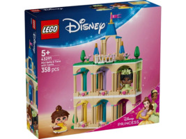 Конструктор LEGO Disney Princess Мініпринцеси Бель і Тіана з замком (43291) 