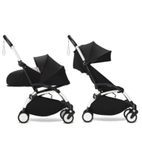 Коляска 2 в 1 Stokke YOYO³ 0+ White Black (k.646203.01) 