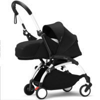 Коляска 2 в 1 Stokke YOYO³ 0+ White Black (k.646203.01)