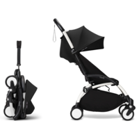 Коляска 2 в 1 Stokke YOYO³ 0+ White Black (k.646203.01)