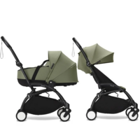 Коляска 2 в 1 Stokke YOYO³ Newborn Shell Black Olive (k.646411.02) 