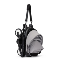 Коляска 2 в 1 Stokke YOYO³ Newborn Shell Black Stone (k.646410.02)