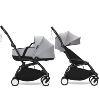 Коляска 2 в 1 Stokke YOYO³ Newborn Shell Black Stone (k.646410.02) 